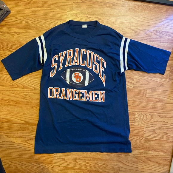 Vintage Syracuse University SU Tee Shirt - Picture 1 of 2